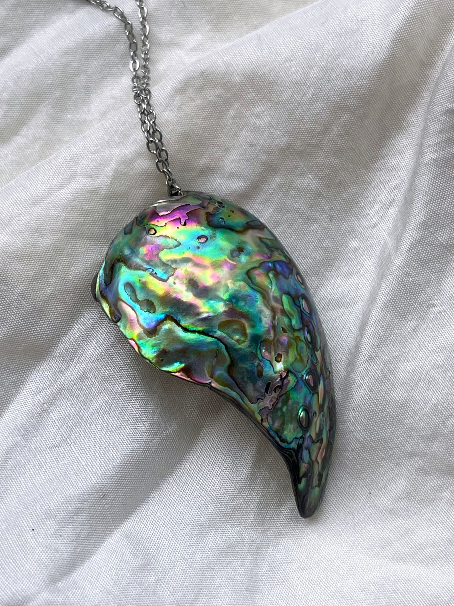 Paua & Pearl Necklace