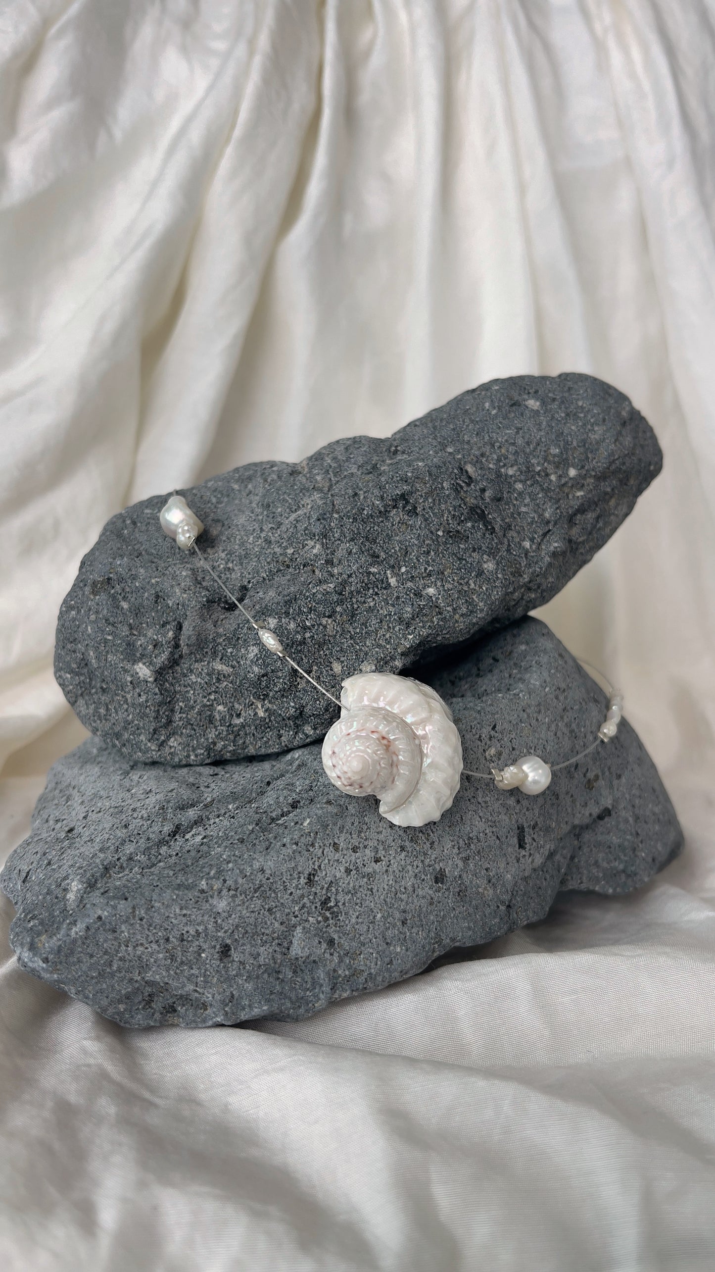 Floating Pearl Necklace